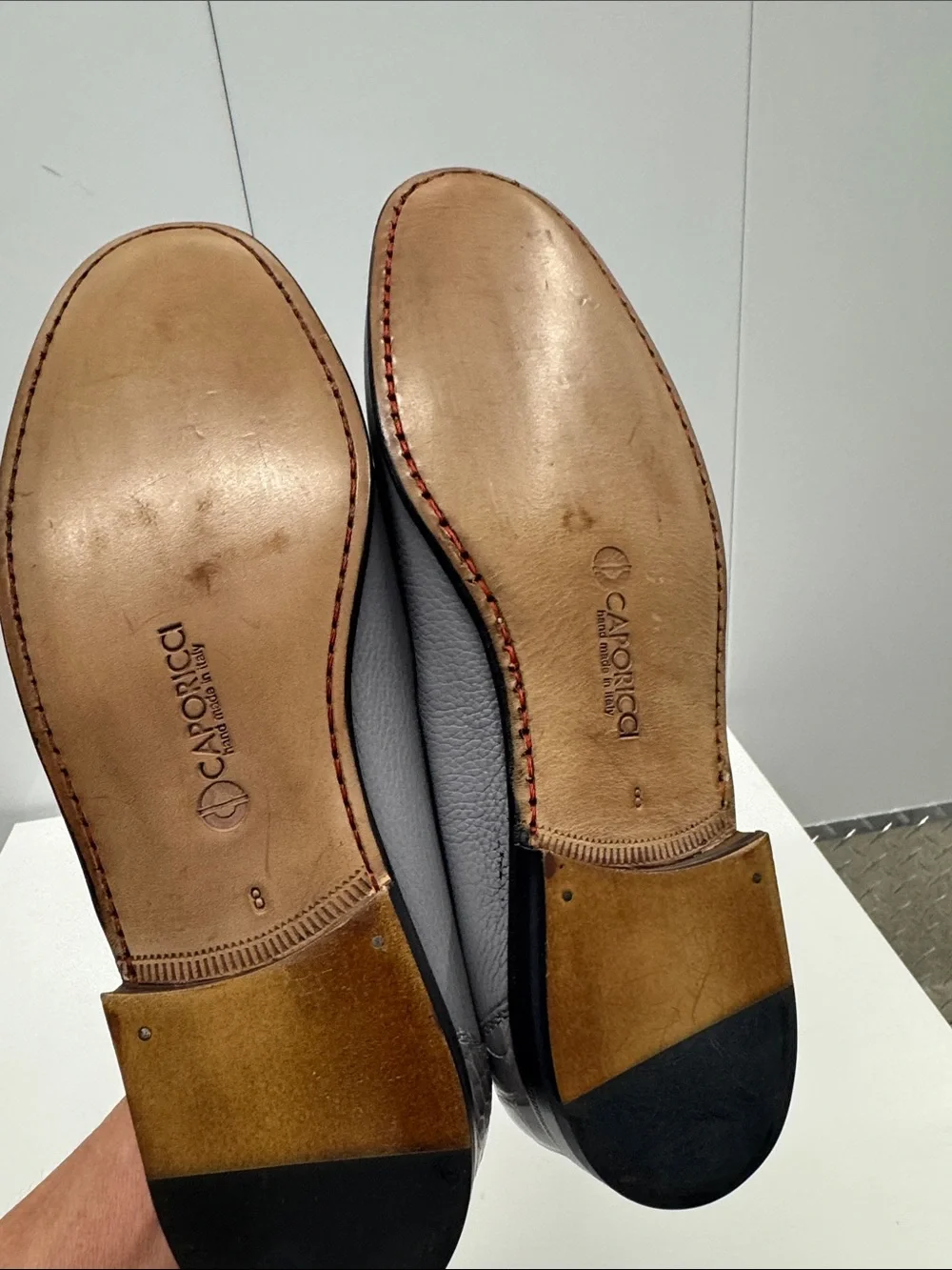 Caporicci Alligator shoes size 8